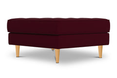 Monroe Ottoman :: Leg Finish: Natural / Size: 35x35