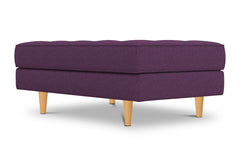 Monroe Ottoman :: Leg Finish: Natural / Size: 28x48