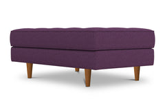 Monroe Ottoman :: Leg Finish: Pecan / Size: 28x48