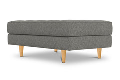 Monroe Ottoman :: Leg Finish: Natural / Size: 28x48