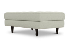 Monroe Ottoman :: Leg Finish: Espresso / Size: 28x48