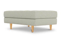 Monroe Ottoman :: Leg Finish: Natural / Size: 28x48