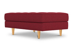 Monroe Ottoman :: Leg Finish: Natural / Size: 28x48