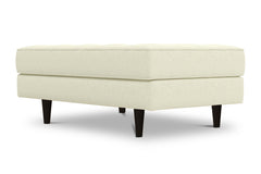 Monroe Ottoman :: Leg Finish: Espresso / Size: 28x48