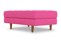 Monroe Ottoman :: Leg Finish: Pecan / Size: 28x48