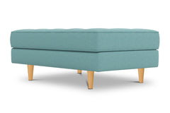Monroe Ottoman :: Leg Finish: Natural / Size: 28x48