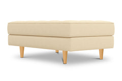 Monroe Ottoman :: Leg Finish: Natural / Size: 28x48