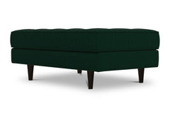 Monroe Ottoman :: Leg Finish: Espresso / Size: 28x48