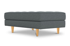 Monroe Ottoman :: Leg Finish: Natural / Size: 28x48