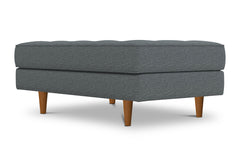 Monroe Ottoman :: Leg Finish: Pecan / Size: 28x48