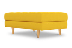 Monroe Ottoman :: Leg Finish: Natural / Size: 28x48