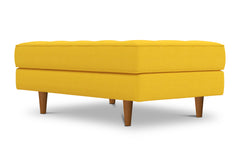 Monroe Ottoman :: Leg Finish: Pecan / Size: 28x48