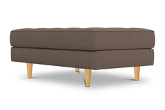 Monroe Ottoman :: Leg Finish: Natural / Size: 28x48