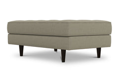 Monroe Ottoman :: Leg Finish: Espresso / Size: 28x48