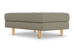Monroe Ottoman :: Leg Finish: Natural / Size: 28x48