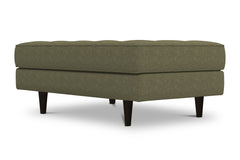 Monroe Ottoman :: Leg Finish: Espresso / Size: 28x48