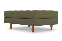 Monroe Ottoman :: Leg Finish: Pecan / Size: 28x48