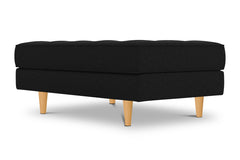 Monroe Ottoman :: Leg Finish: Natural / Size: 28x48