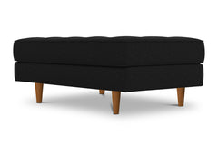 Monroe Ottoman :: Leg Finish: Pecan / Size: 28x48