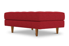 Monroe Ottoman :: Leg Finish: Pecan / Size: 28x48