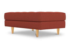 Monroe Ottoman :: Leg Finish: Natural / Size: 28x48