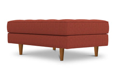 Monroe Ottoman :: Leg Finish: Pecan / Size: 28x48