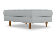 Monroe Ottoman :: Leg Finish: Pecan / Size: 28x48