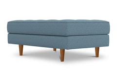 Monroe Ottoman :: Leg Finish: Pecan / Size: 28x48