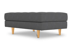 Monroe Ottoman :: Leg Finish: Natural / Size: 28x48
