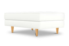 Monroe Ottoman :: Leg Finish: Natural / Size: 28x48