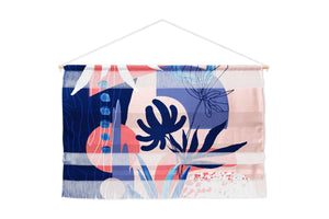 Abstract Plants Wall Hanging by Dorisciciart