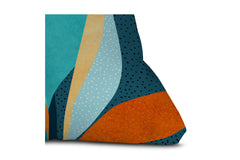 Abstract Tropical Foliage Toss Pillow by Modern Tropical