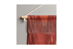 Abstraction In Terracotta Wall Hanging by Lola Terracota
