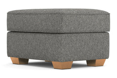 Catalina Ottoman :: Leg Finish: Natural / Size: 23x30