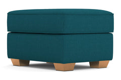 Catalina Ottoman :: Leg Finish: Natural / Size: 23x30