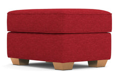 Catalina Ottoman :: Leg Finish: Natural / Size: 23x30