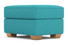 Catalina Ottoman :: Leg Finish: Natural / Size: 23x30