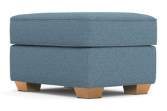 Catalina Ottoman :: Leg Finish: Natural / Size: 23x30