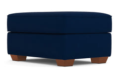 Catalina Ottoman :: Leg Finish: Pecan / Size: 25x35