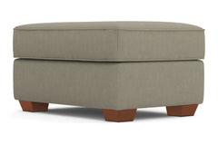 Catalina Ottoman :: Leg Finish: Pecan / Size: 25x35