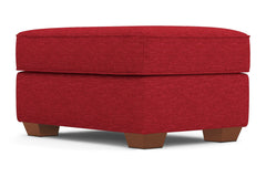 Catalina Ottoman :: Leg Finish: Pecan / Size: 25x35