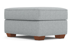 Catalina Ottoman :: Leg Finish: Pecan / Size: 25x35