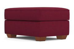 Catalina Ottoman :: Leg Finish: Pecan / Size: 25x35