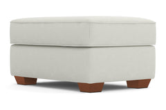 Catalina Ottoman :: Leg Finish: Pecan / Size: 25x35