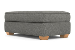 Catalina Ottoman :: Leg Finish: Natural / Size: 28x48