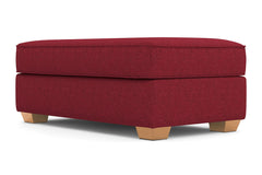 Catalina Ottoman :: Leg Finish: Natural / Size: 28x48