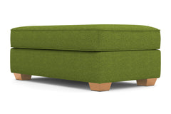 Catalina Ottoman :: Leg Finish: Natural / Size: 28x48