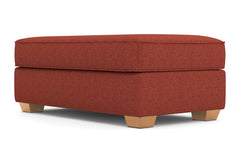 Catalina Ottoman :: Leg Finish: Natural / Size: 28x48