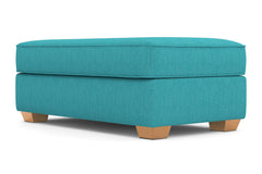 Catalina Ottoman :: Leg Finish: Natural / Size: 28x48