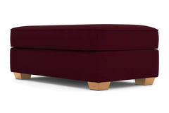Catalina Ottoman :: Leg Finish: Natural / Size: 28x48